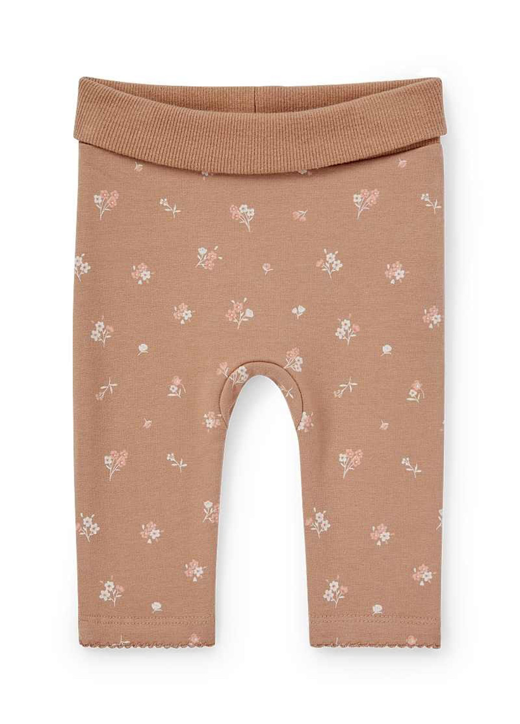 Бежевые кэжуал демисезонные брюки C&A