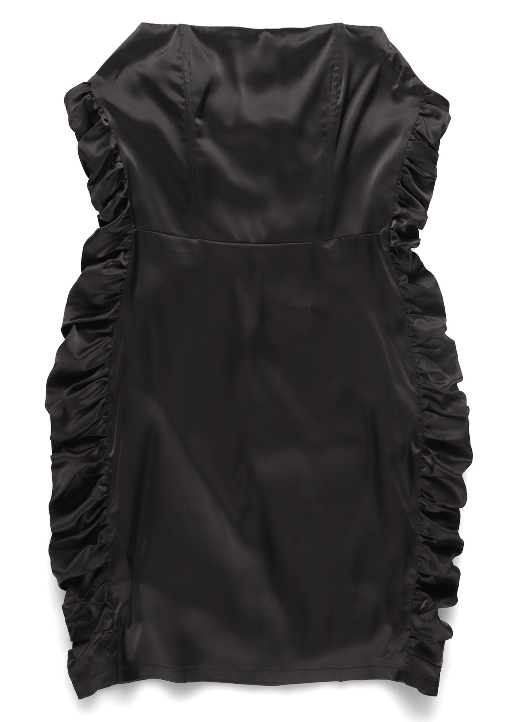 Чорна коктейльна сукня бандо Missguided однотонна