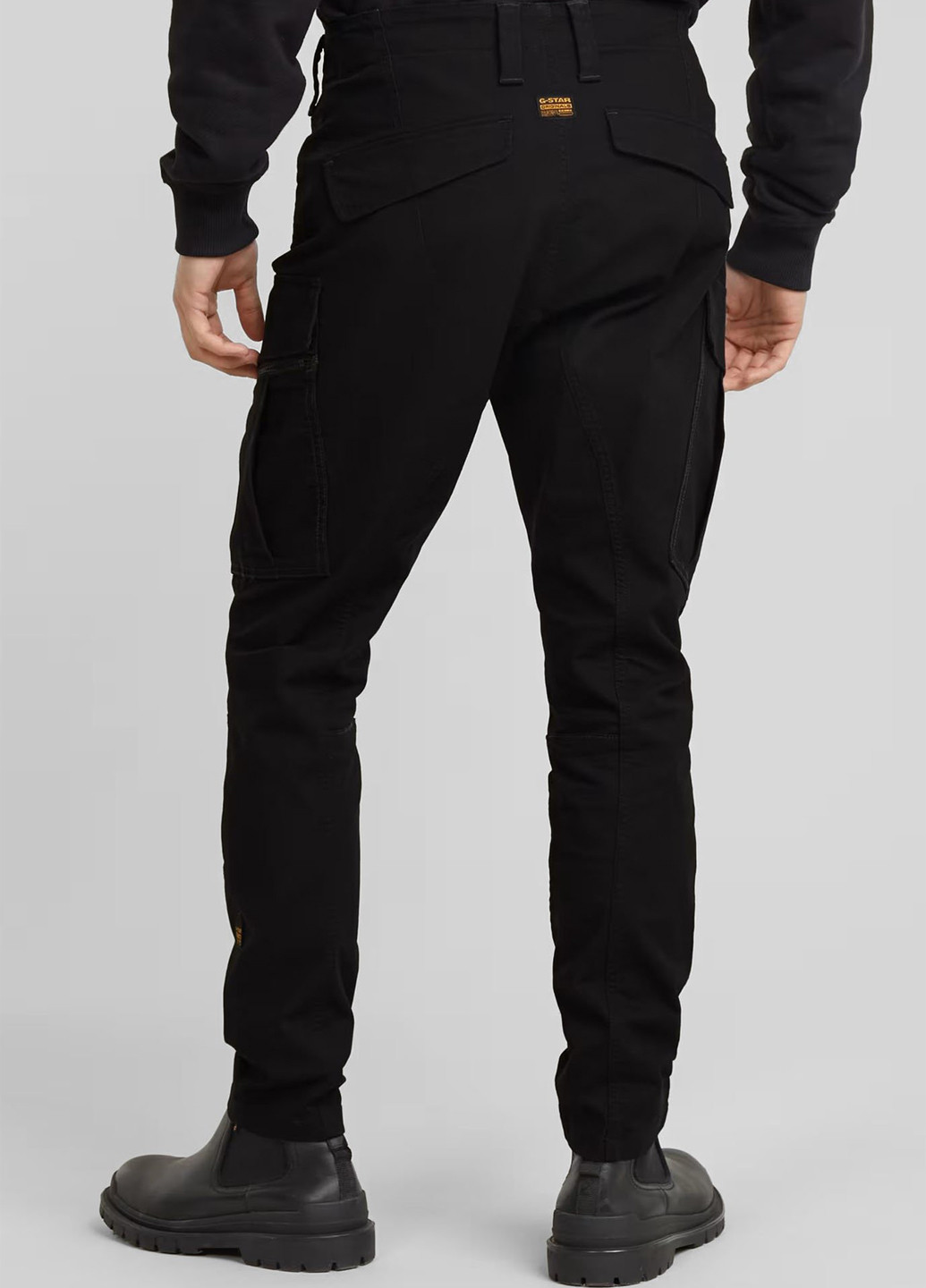 Черные кэжуал демисезонные карго брюки G-Star Raw