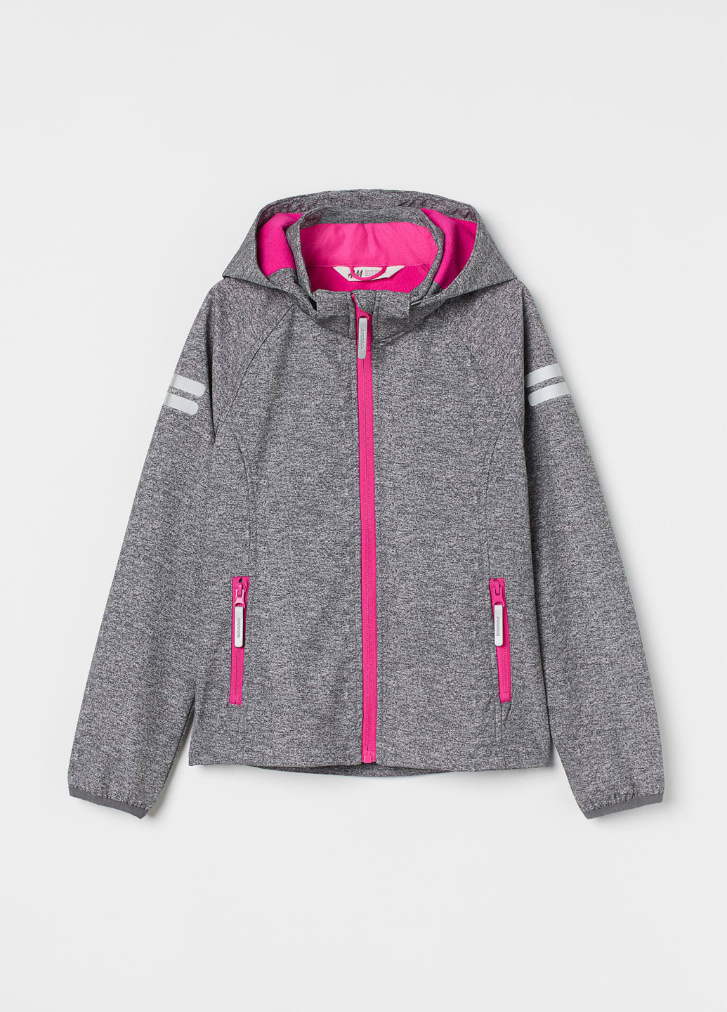 Серая демисезонная куртка H&M