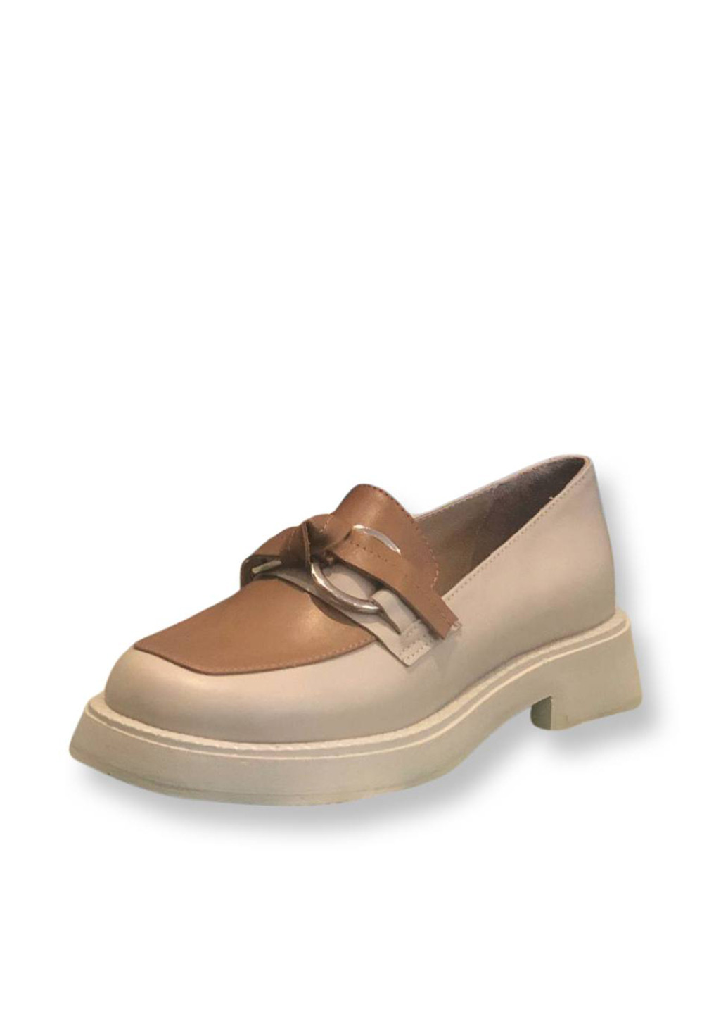 Nube Лофери лофери бежевий з натуральна шкіра, — демісезон (322778028)