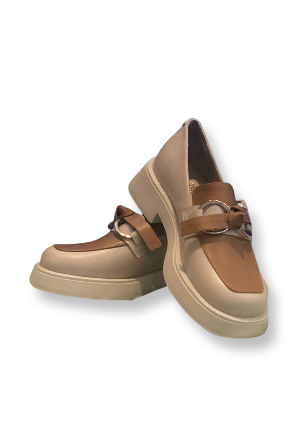 Nube Лофери лофери бежевий з натуральна шкіра, — демісезон (322778028)