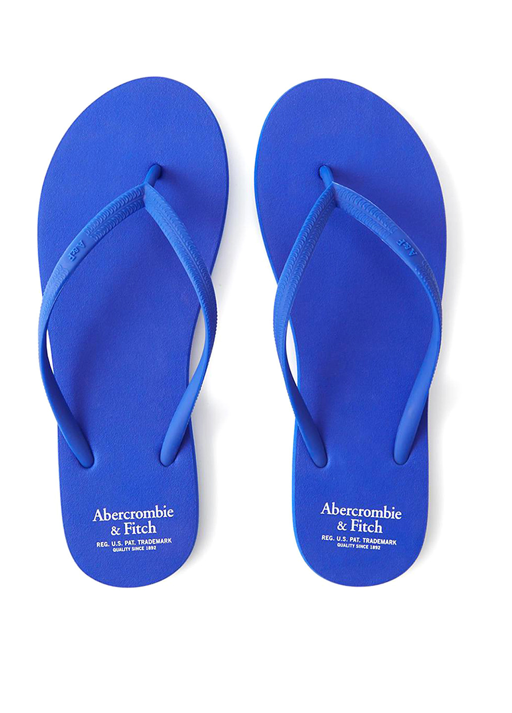 Синие пляжные вьетнамки Abercrombie & Fitch
