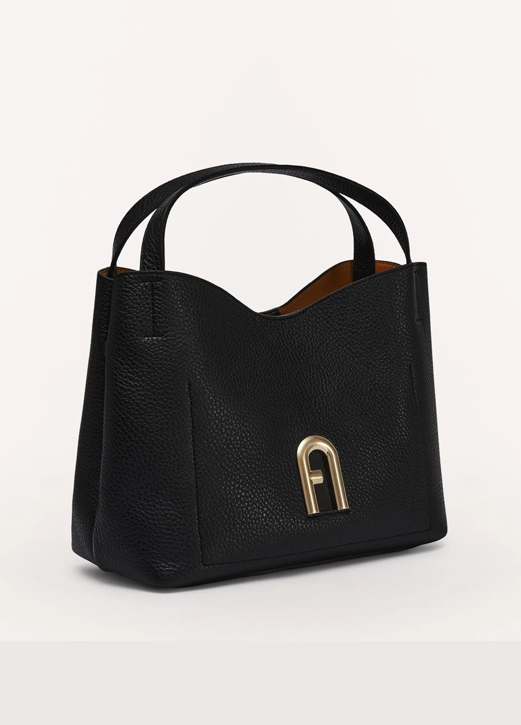 Женская кожанная сумка WB00507BX0041O6000 Черная Furla PRIMULA S HOBO (252863962)