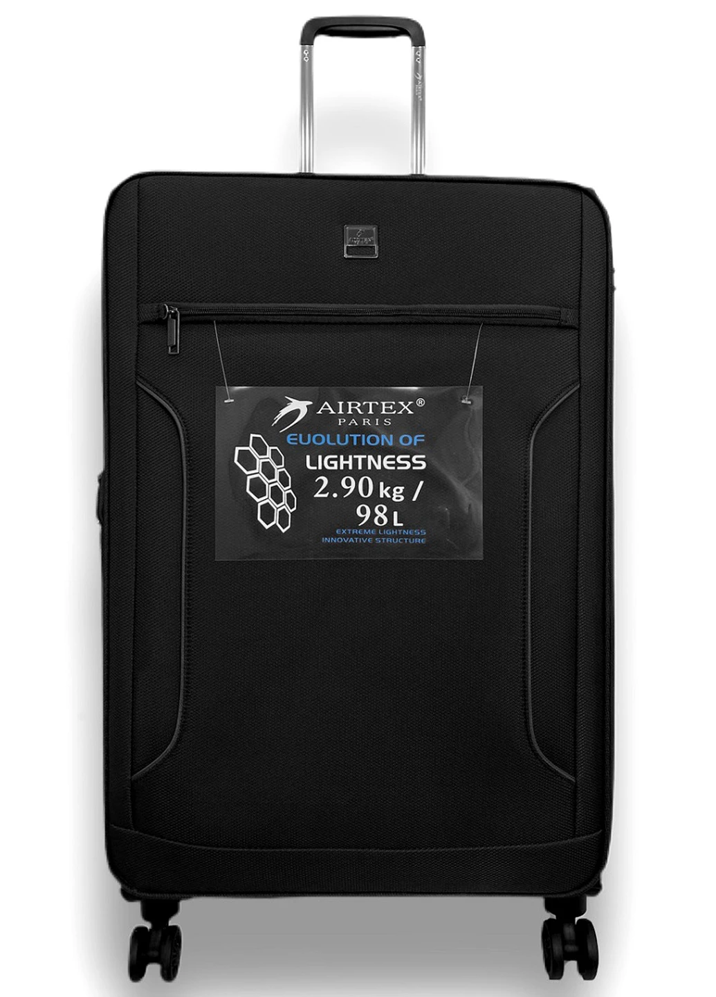 Чемодан тканевый большой 4 колеса AIRTEX 841 (250530413)