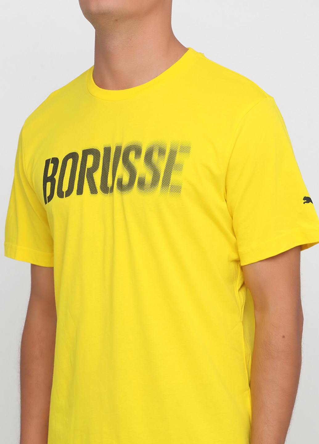 Желтая футболка Puma Borussia Dortmund Fan