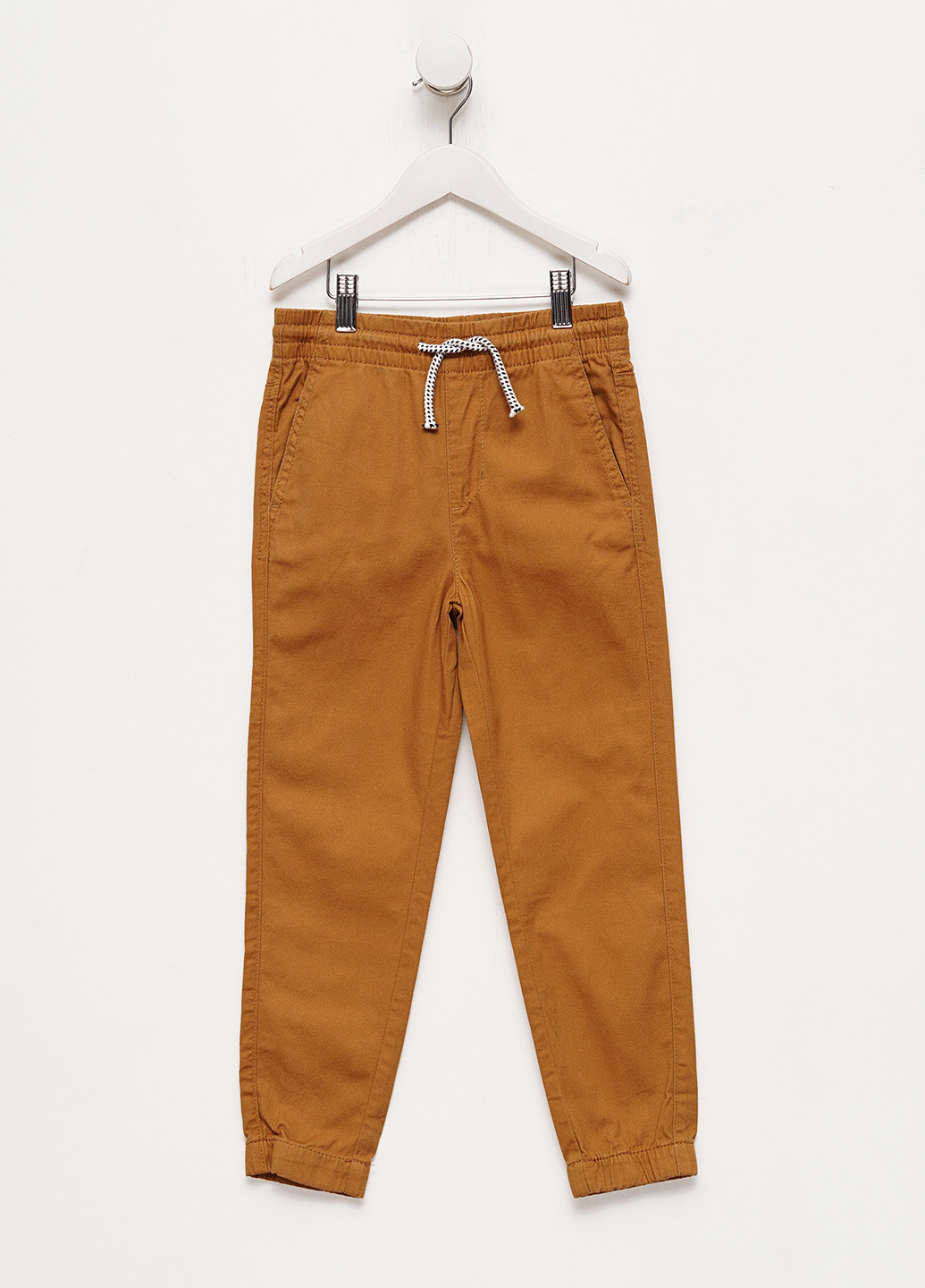 Горчичные кэжуал демисезонные брюки джоггеры H&M