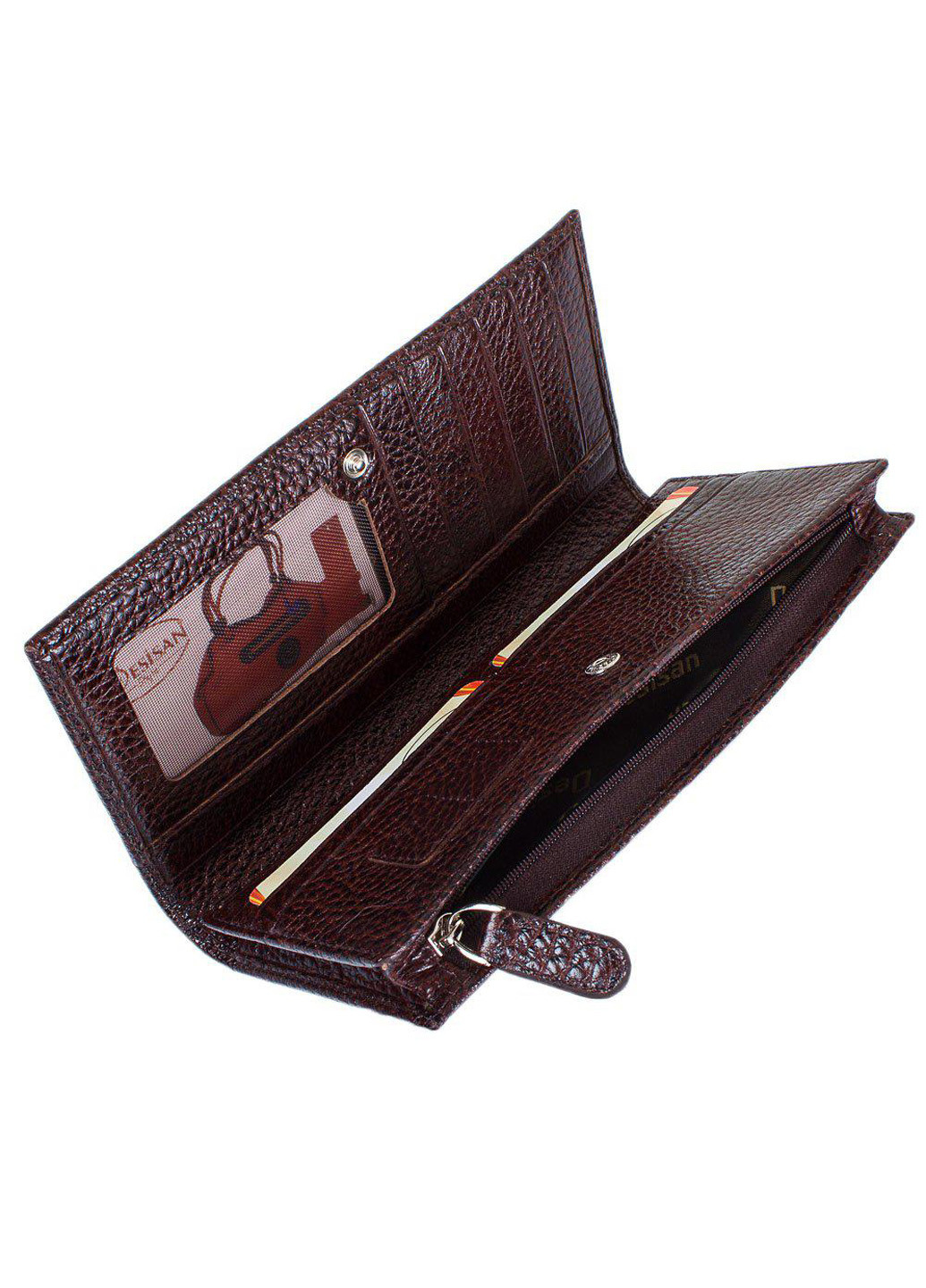 Женский кожаный кошелек 17,8х9,2х1,7 см Desisan (195546854)