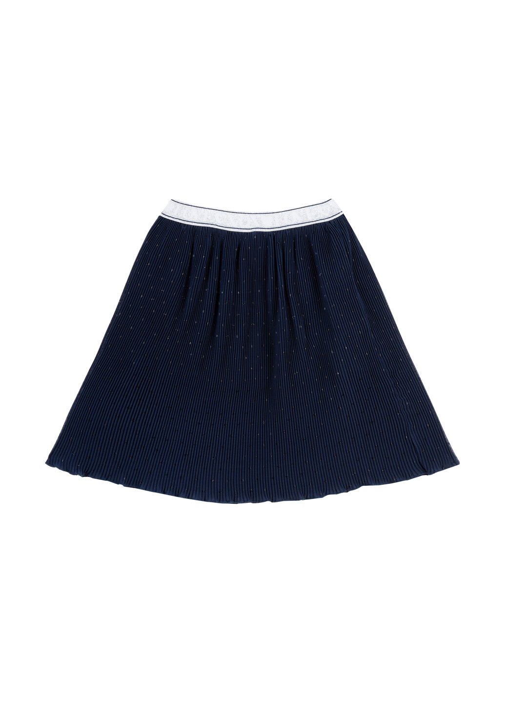 Темно-синяя кэжуал в горошек юбка Chicco клешированная