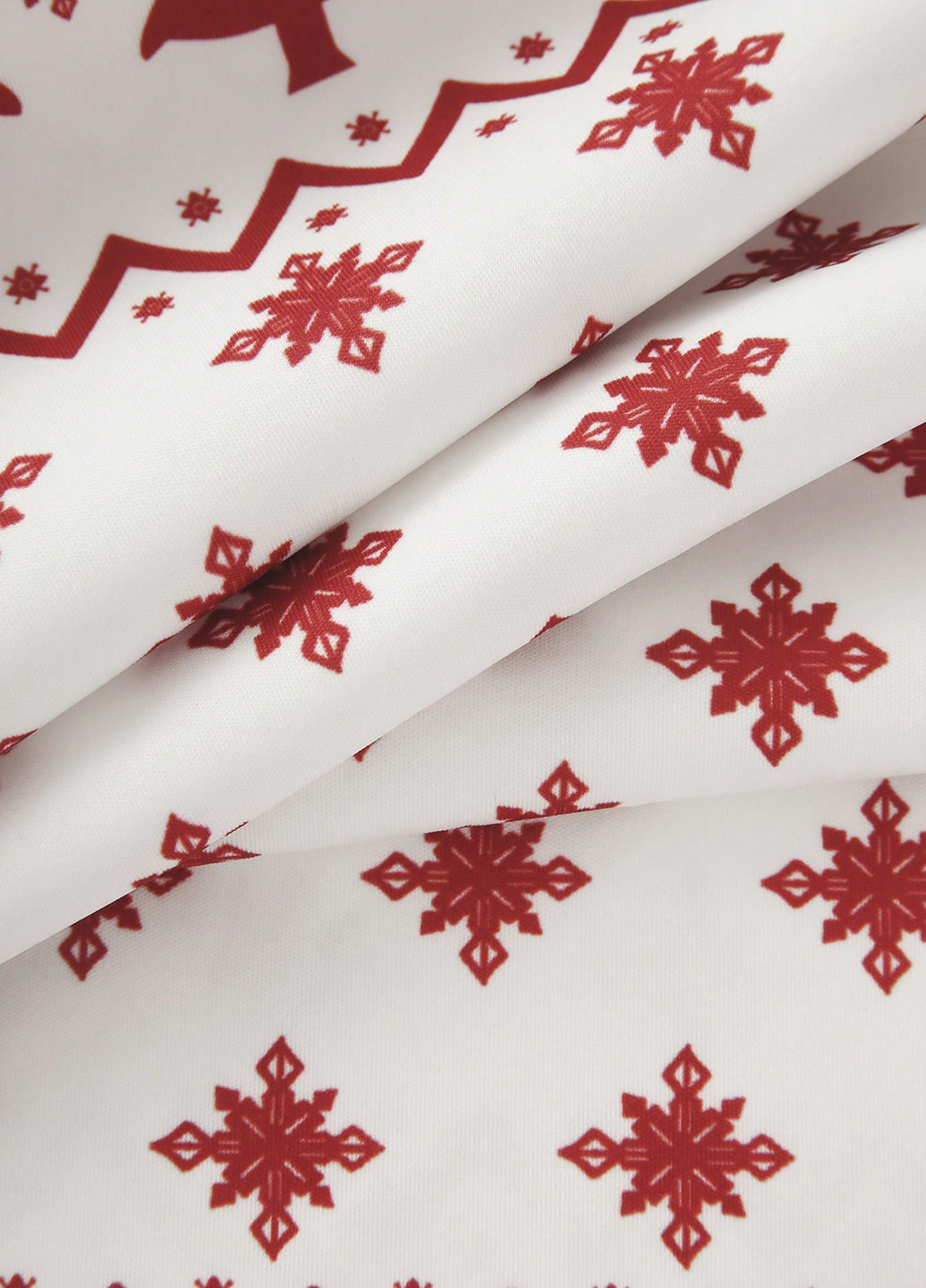 Белый демисезонный кэжуал лонгслив SHEIN новогодний