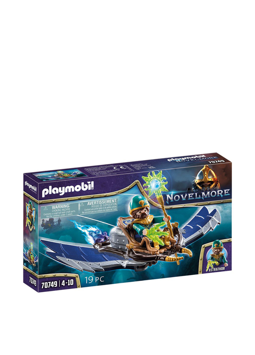Игровой набор Фиолетовая долина - воздушный волшебник (19 элементов) Playmobil (292303994)