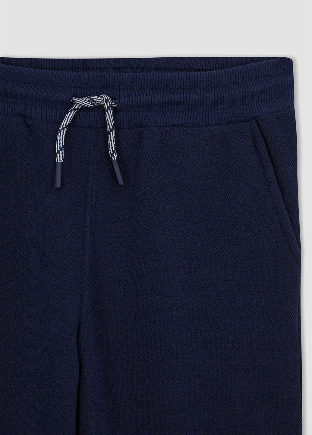 Темно-синие спортивные демисезонные брюки джоггеры DeFacto