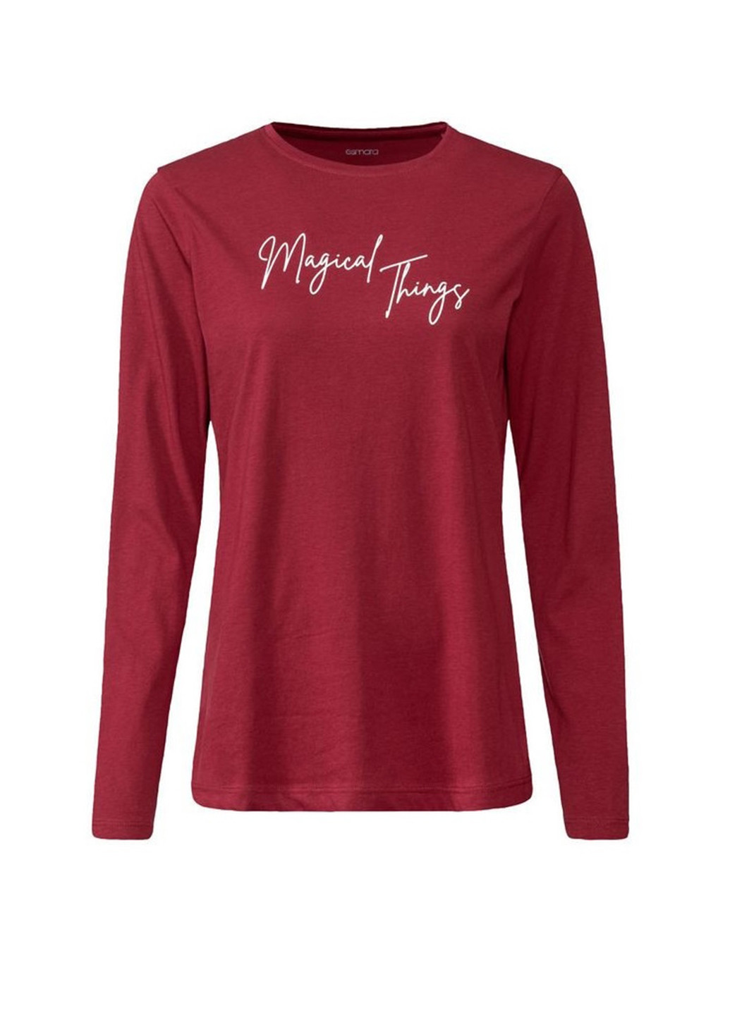 Бордова всесезон піжама (лонгслів, штани) лонгслів + брюки Esmara