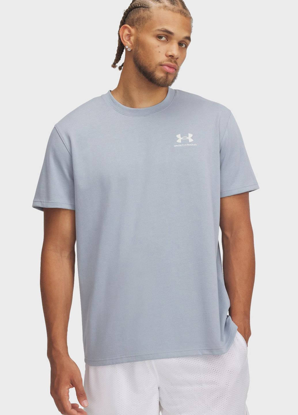 Голубая футболка Under Armour