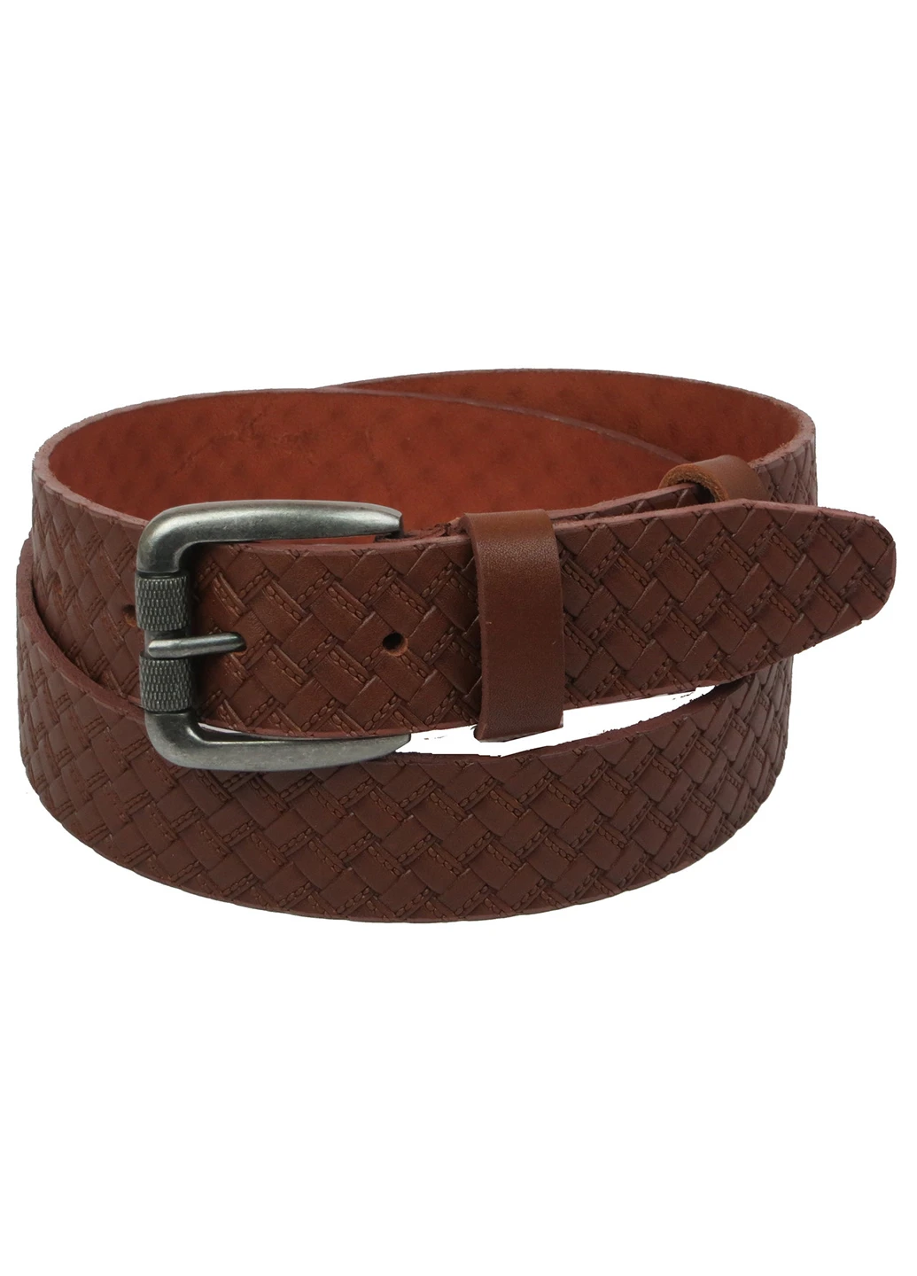 Мужской кожаный ремень 105-125х4 см Skipper (252413643)