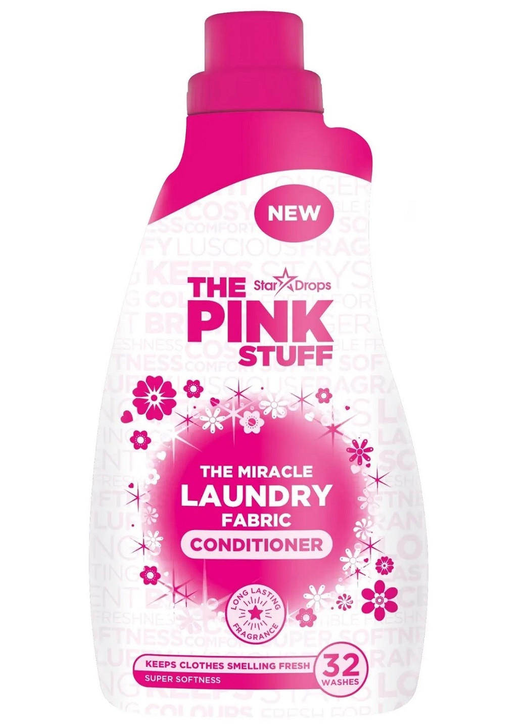 Кондиционер для белья The Laundry Fabric Conditioner 960 мл (32 стирки) The Pink Stuff (255416041)