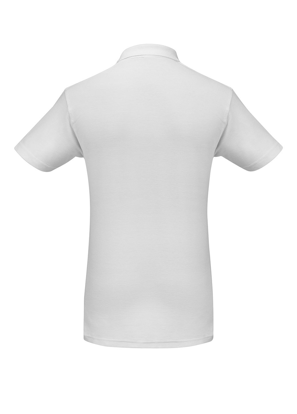 Белая футболка-поло для мужчин B&C однотонная