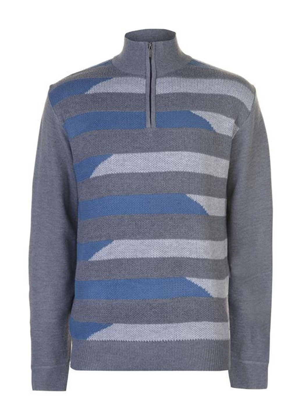 Серый демисезонный свитер Pierre Cardin