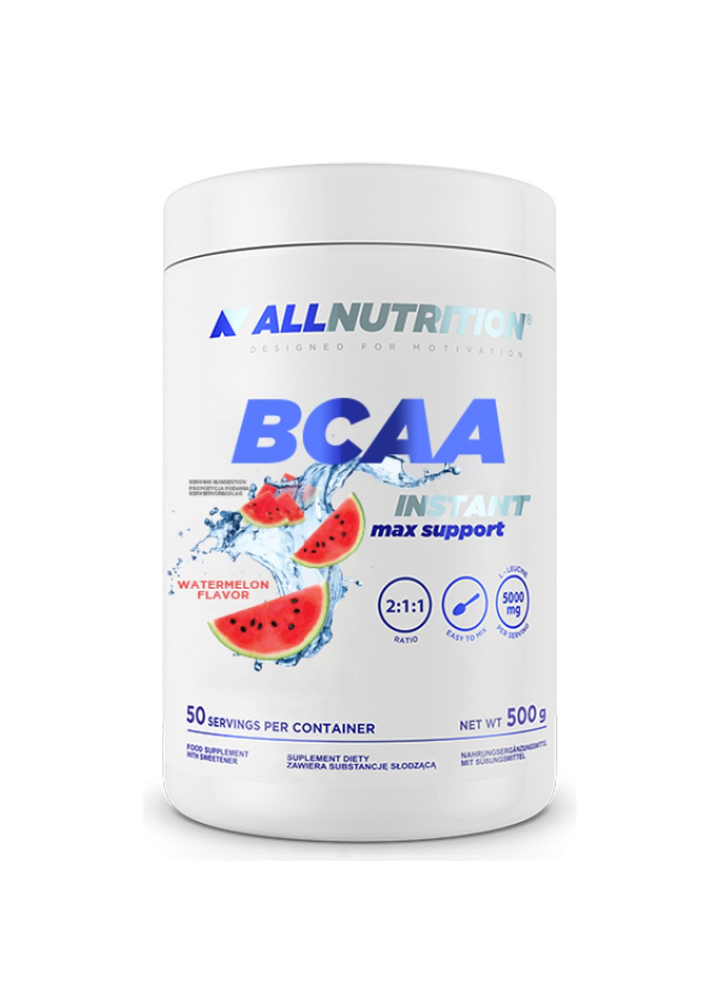 БЦАА BCAA Max Support Instant (500 г) алл Нутришн макс саппорт Bllueberry Allnutrition (255362289)