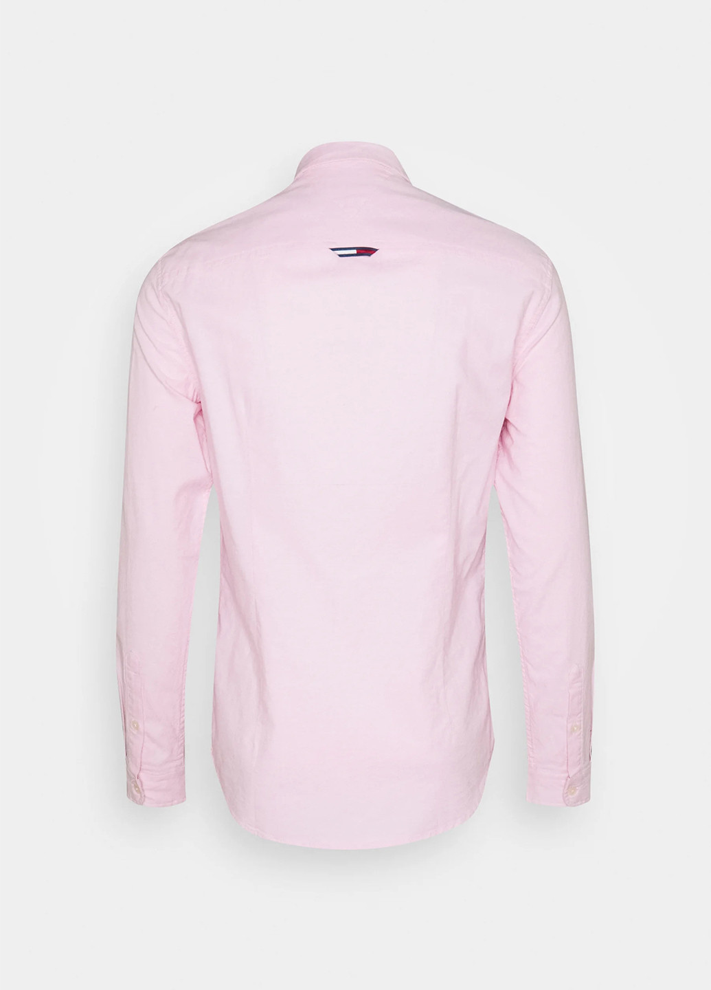 Розовая кэжуал рубашка однотонная Tommy Hilfiger
