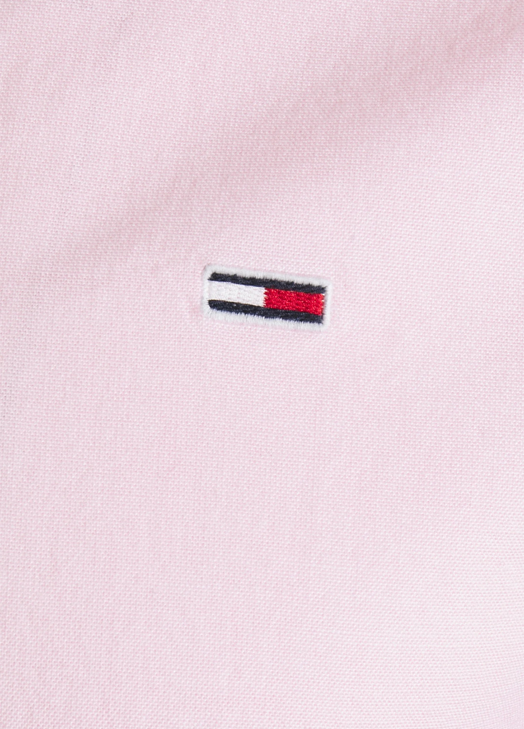 Розовая кэжуал рубашка однотонная Tommy Hilfiger