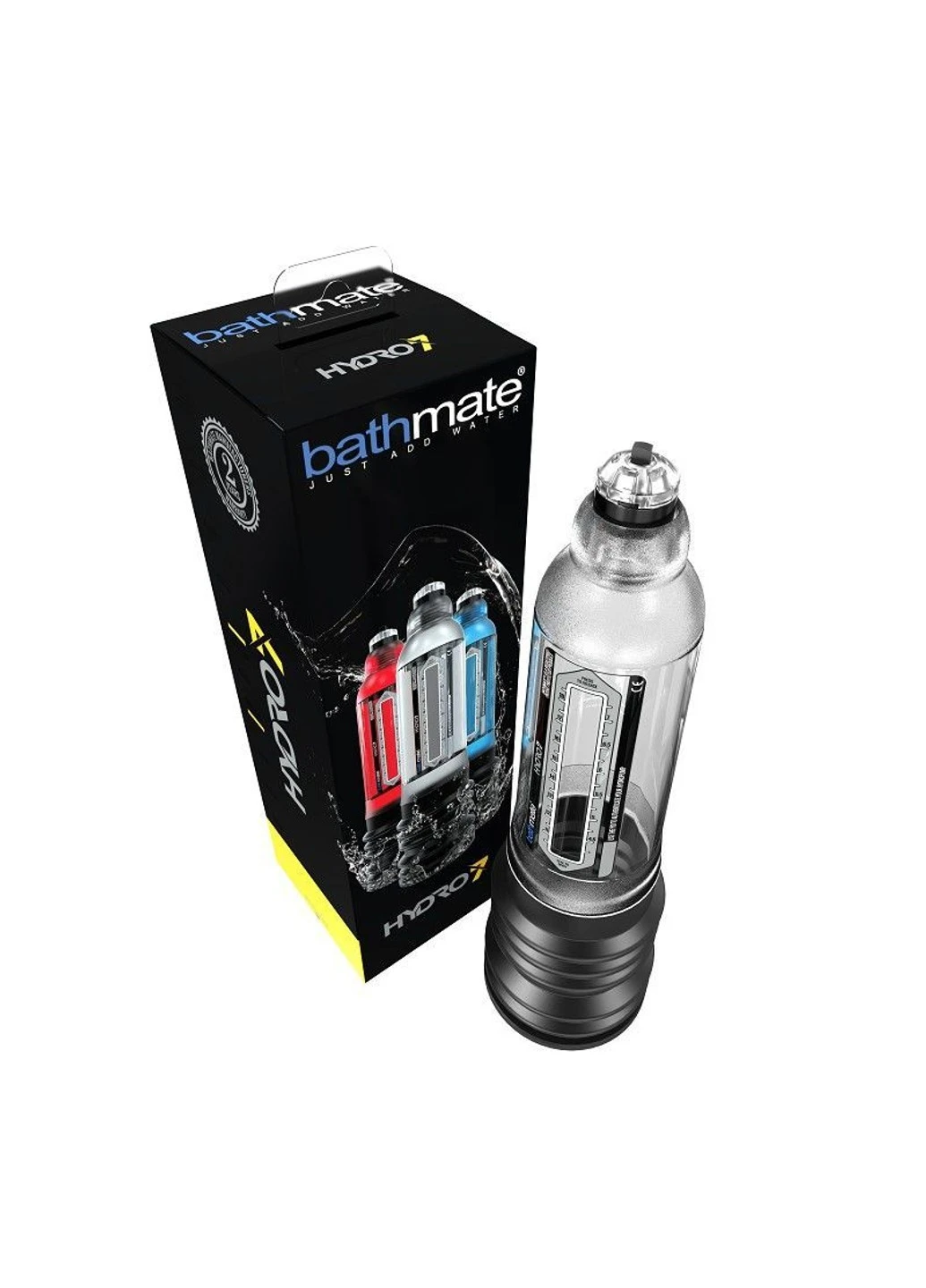 Гідропомпа Hydro 7 Clear, для члена довижной от 12,5 до 18см, діаметр до 5см Bathmate (254917517)