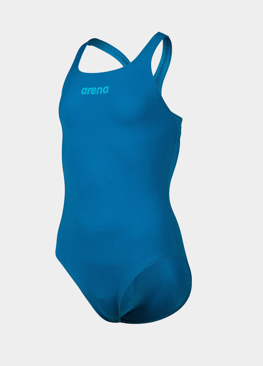 Светло-синий демисезонный купальник слитный Arena TEAM SWIMSUIT SWIM PRO SOLID