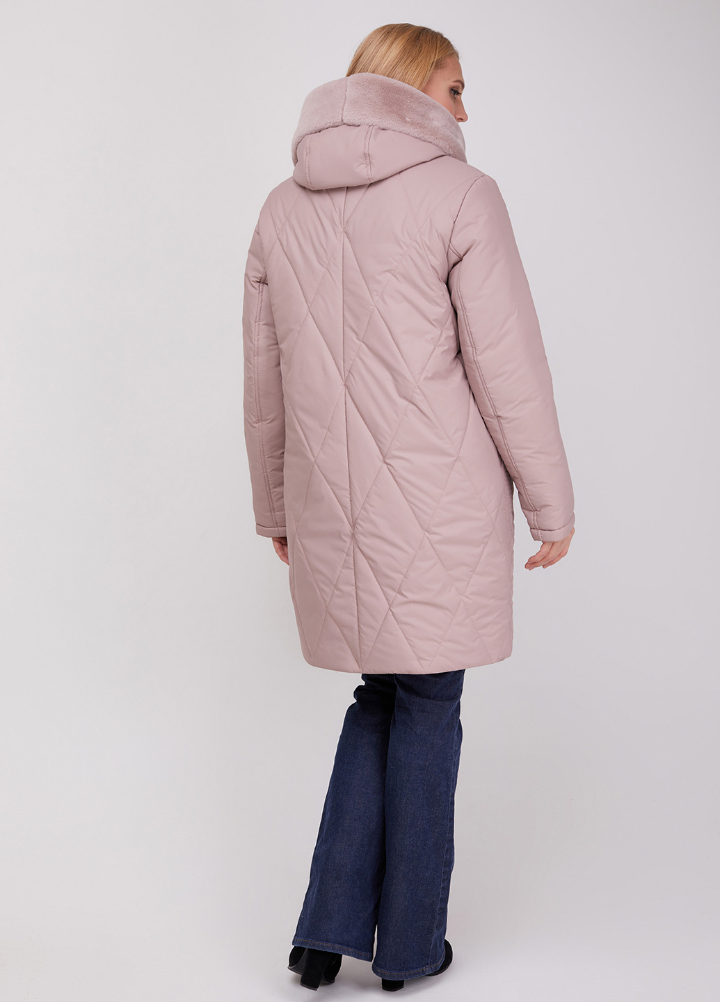 Світло-рожева демісезонна куртка Miledi