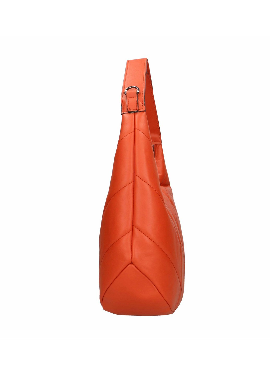 Сумка Italian Bags однотонная оранжевая кэжуал