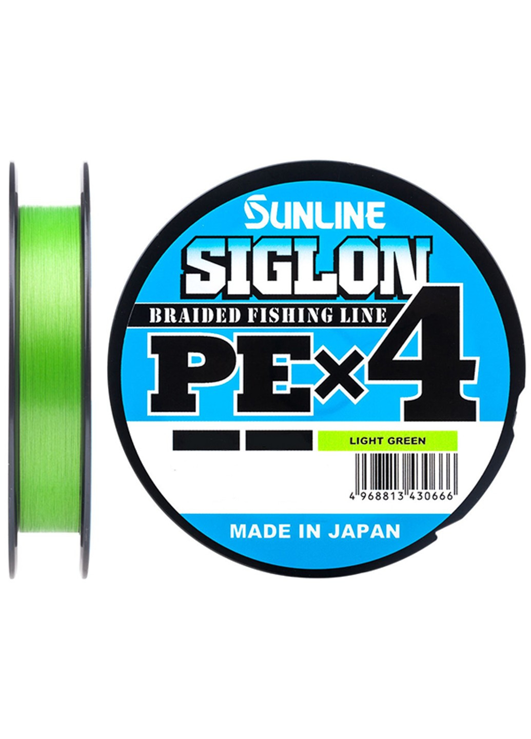 1658-09-39 Шнур Siglon PE х4 300m (салат.) # 1.0 / 0.171mm 16lb / 7.7kg Sunline (252468025)