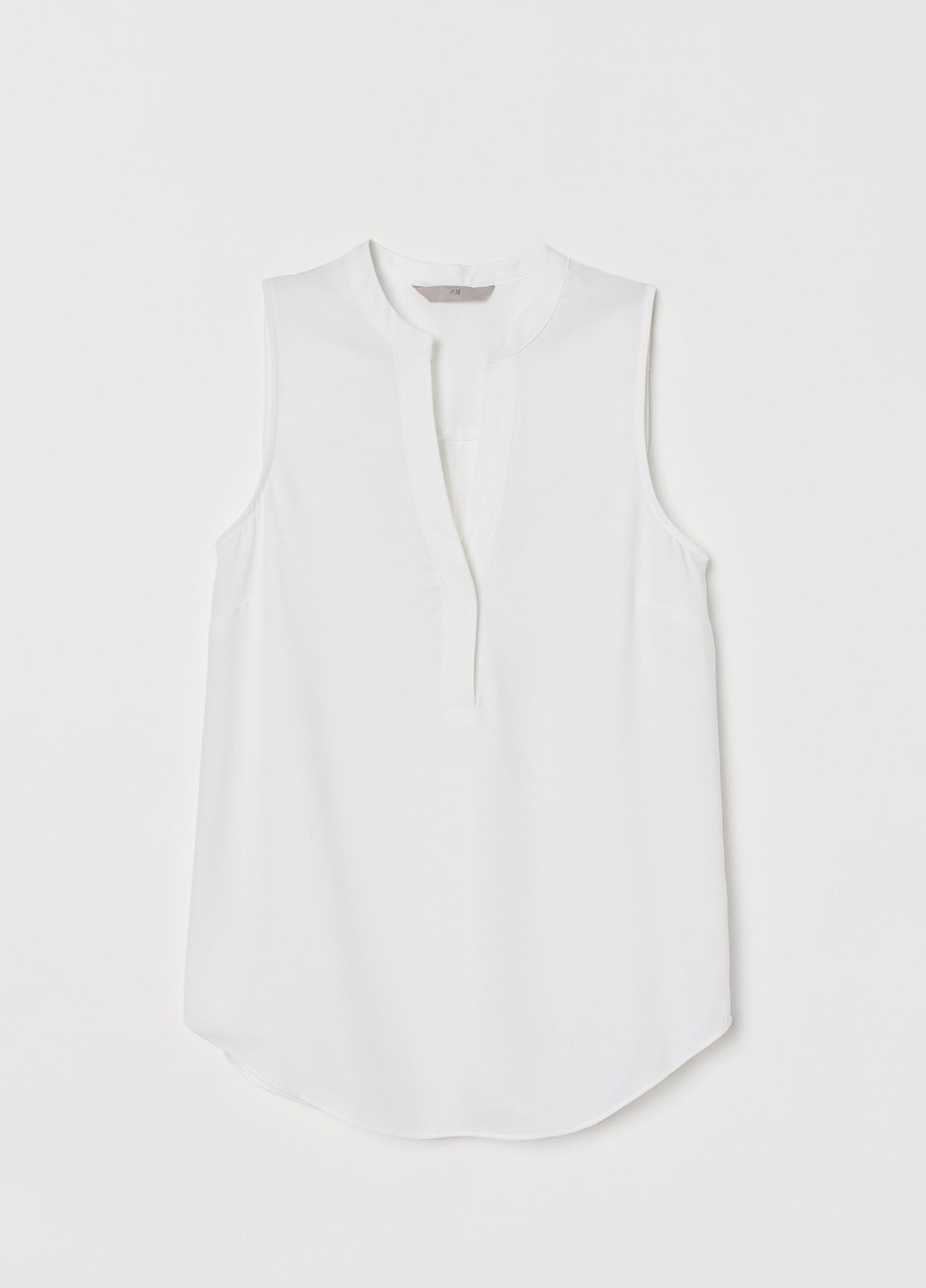 Молочная летняя блуза б/р H&M