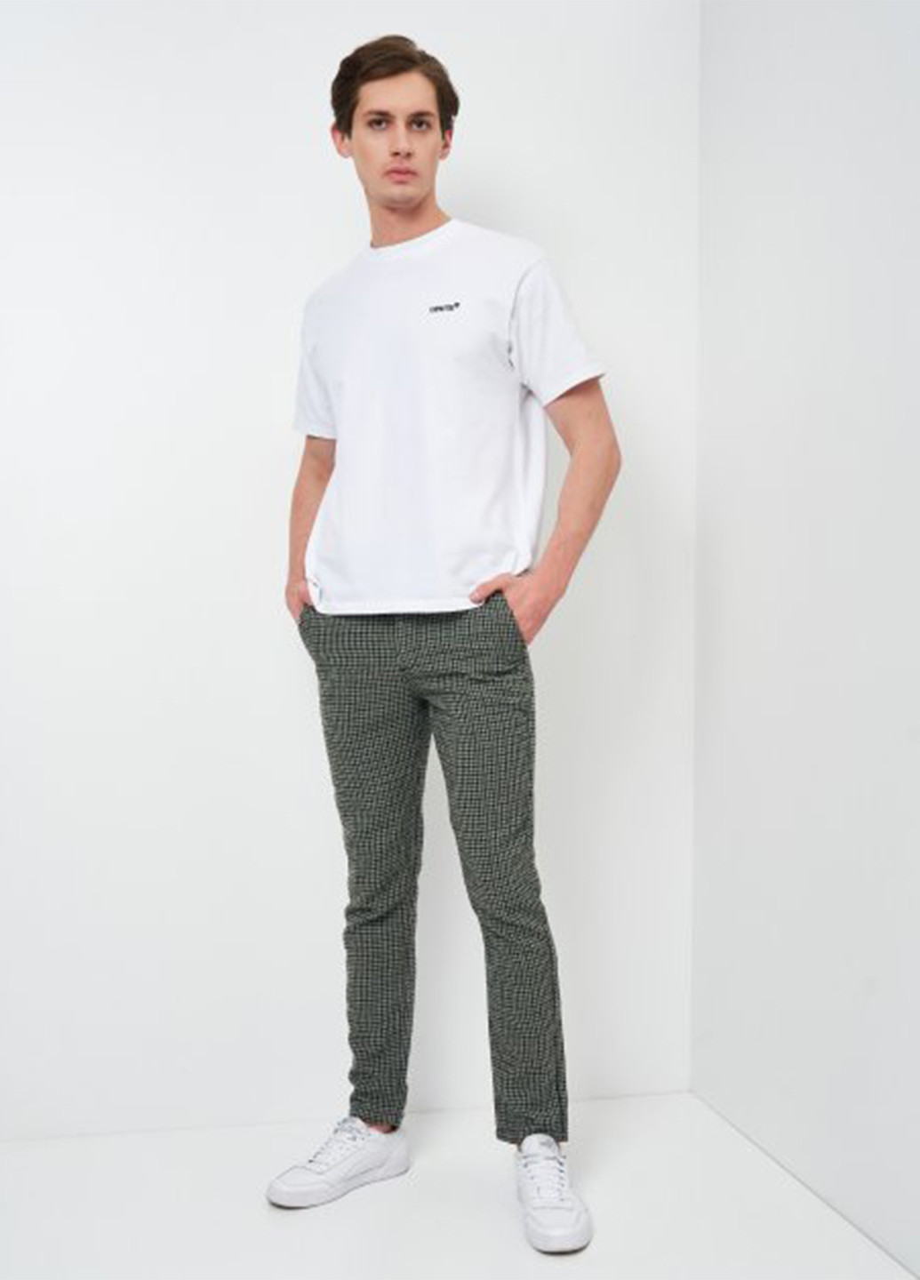 Штани,сірий-чорний в візерунки, Minimum (251696962)