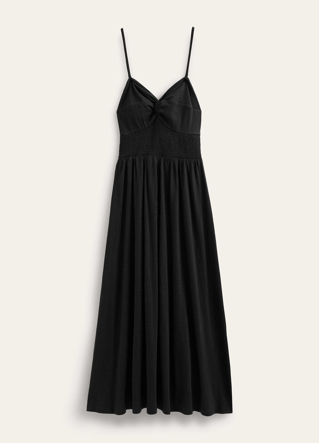 Чорна кежуал сукня бандо, кльош Boden однотонна