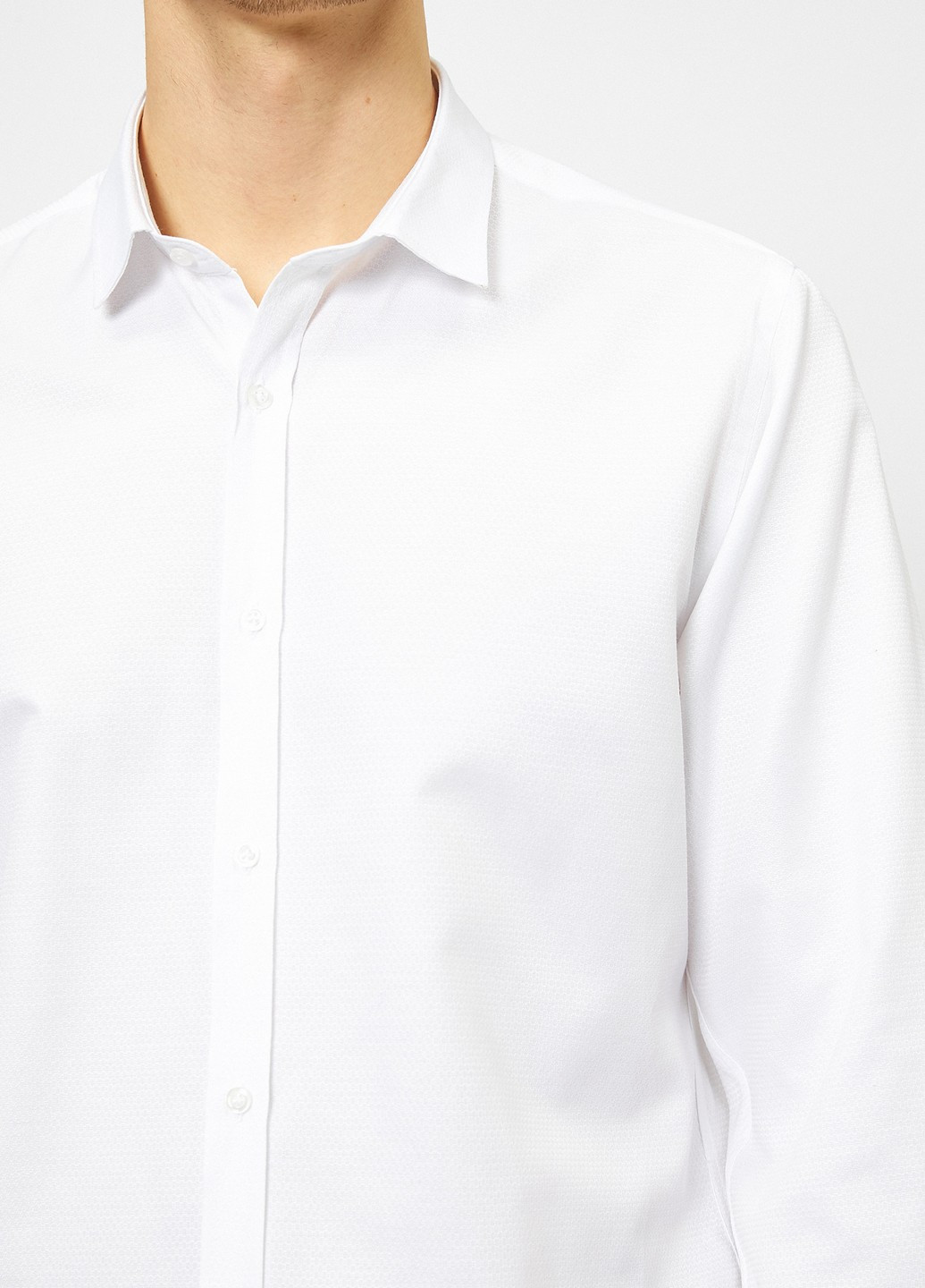 Белая классическая рубашка KOTON