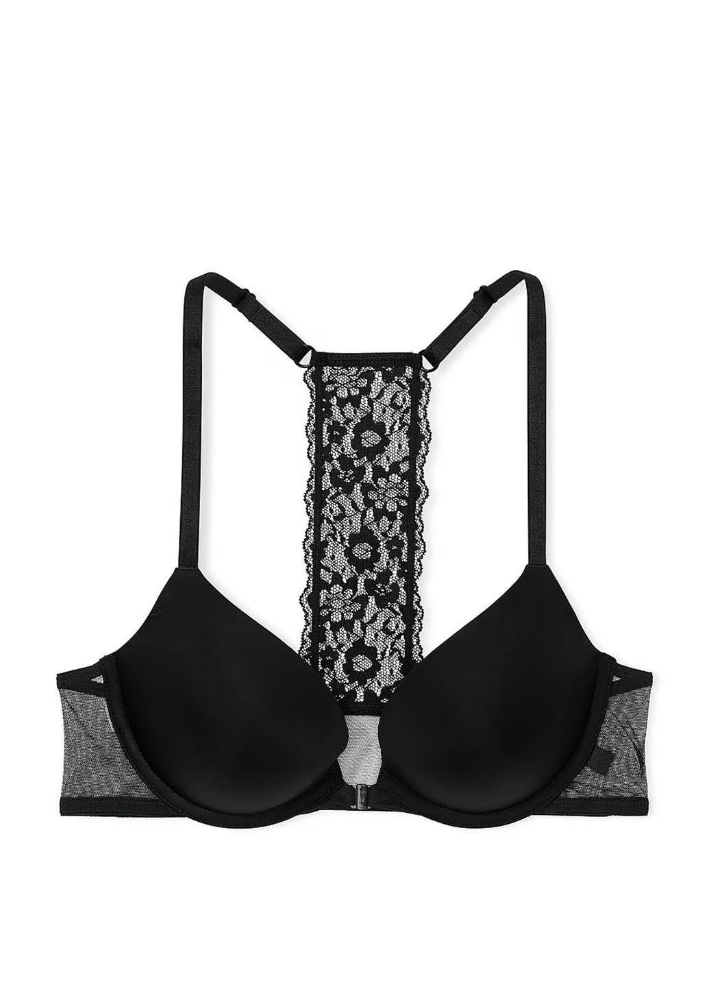 Черный демисезонный комплект (бюстгальтер, трусики) Victoria's Secret