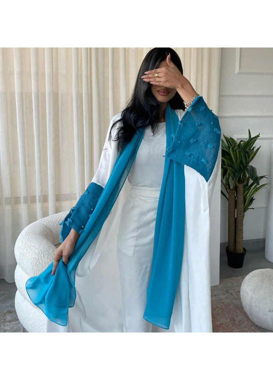 Комбінована кежуал сукня оверсайз SHEIN колор блок