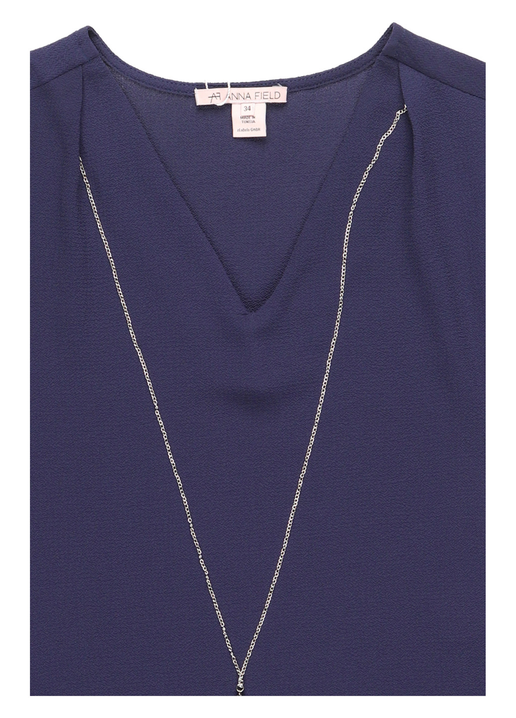Тёмно-синяя блуза Anna Field