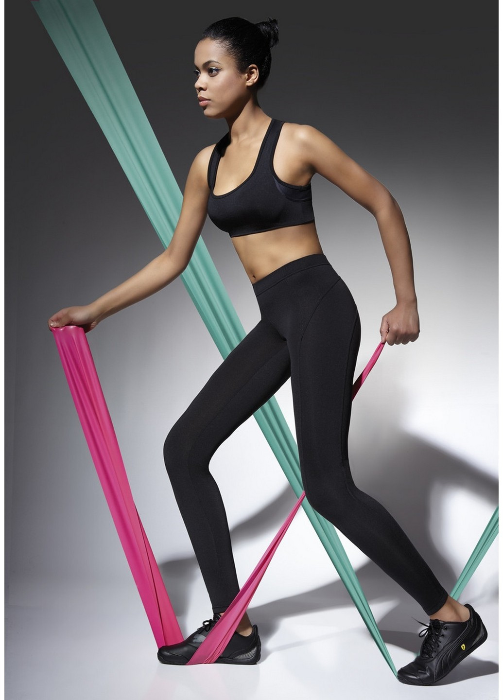 Спортивні легінси для фітнесу L BasBleu (253136005)