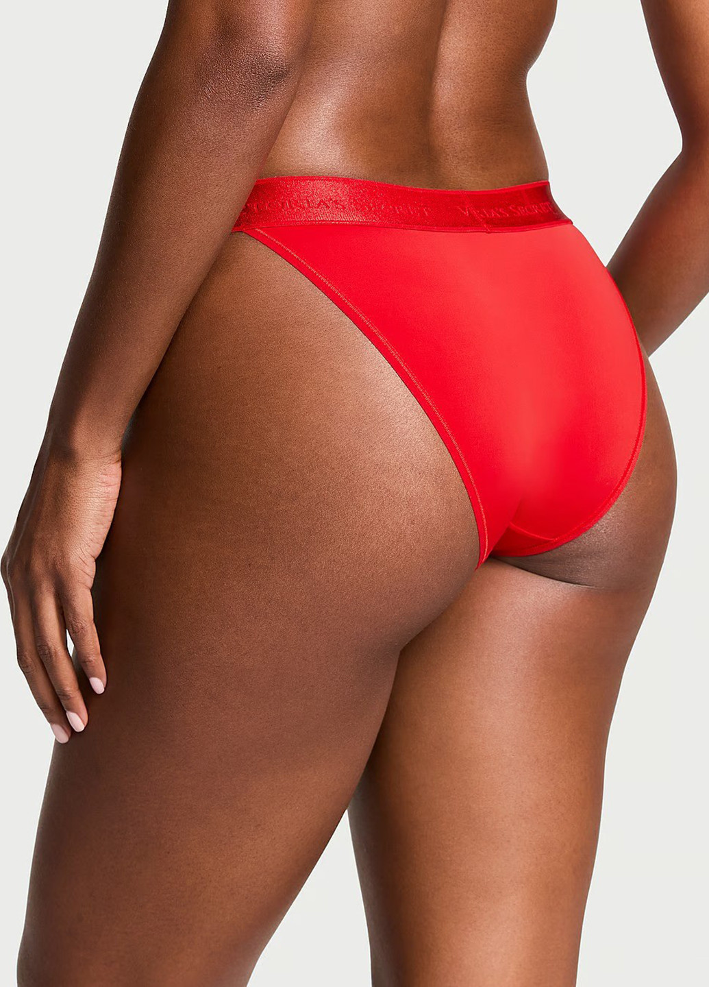 Червоний демісезонний комплект (бюстгальтер, трусики) Victoria's Secret