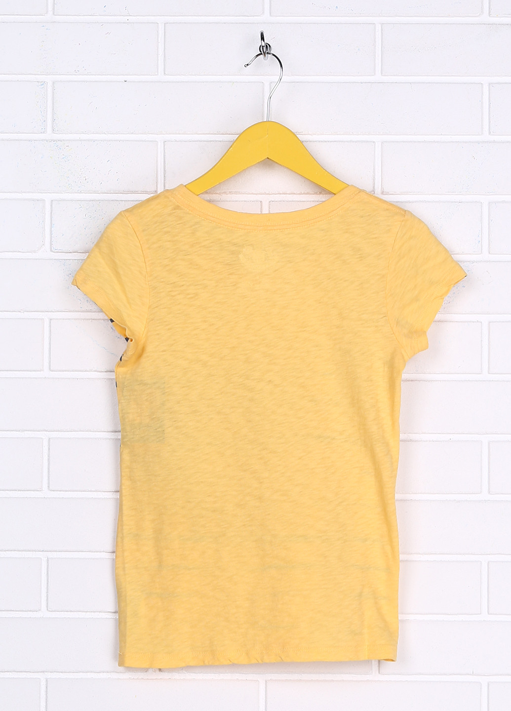 Желтая летняя футболка Juicy Couture