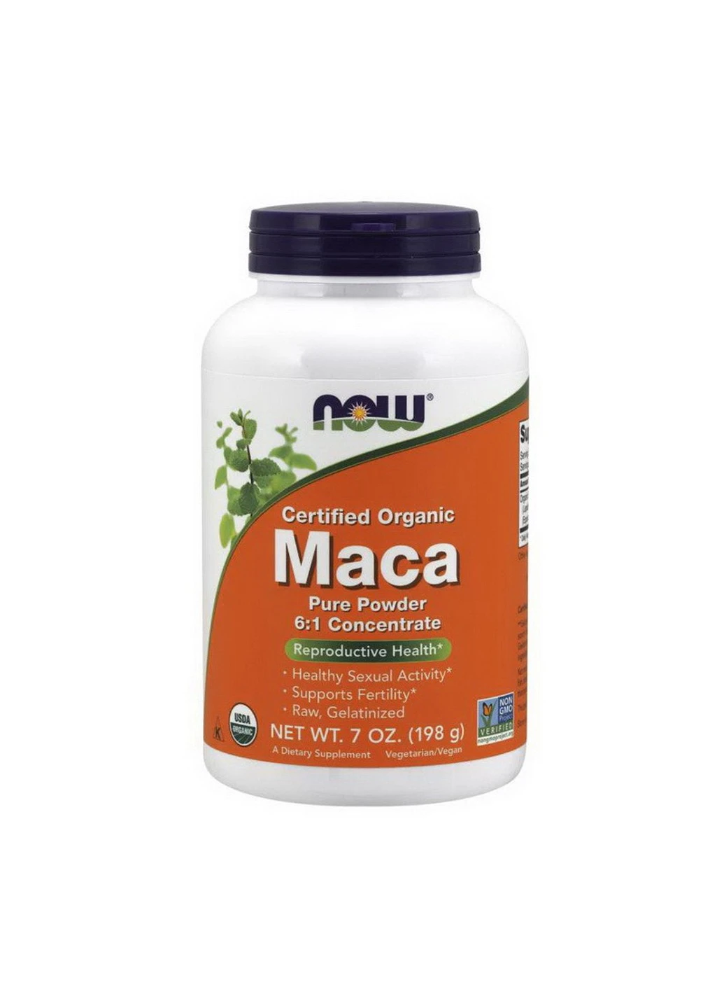 Мака екстракт кореня Maca Pure Powder (198 г) нау фудс Now Foods (255409779)