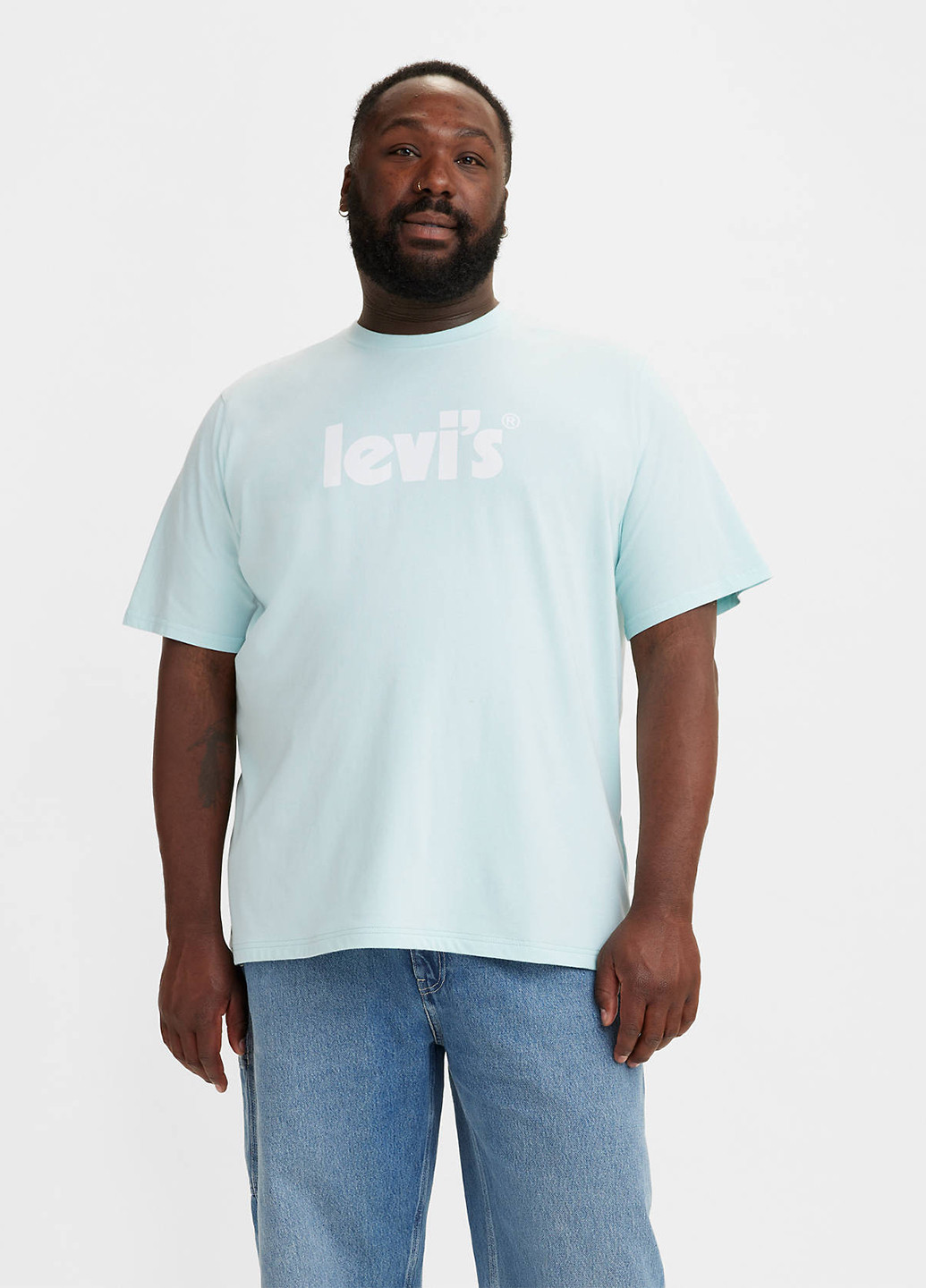 Мятная футболка Levi's