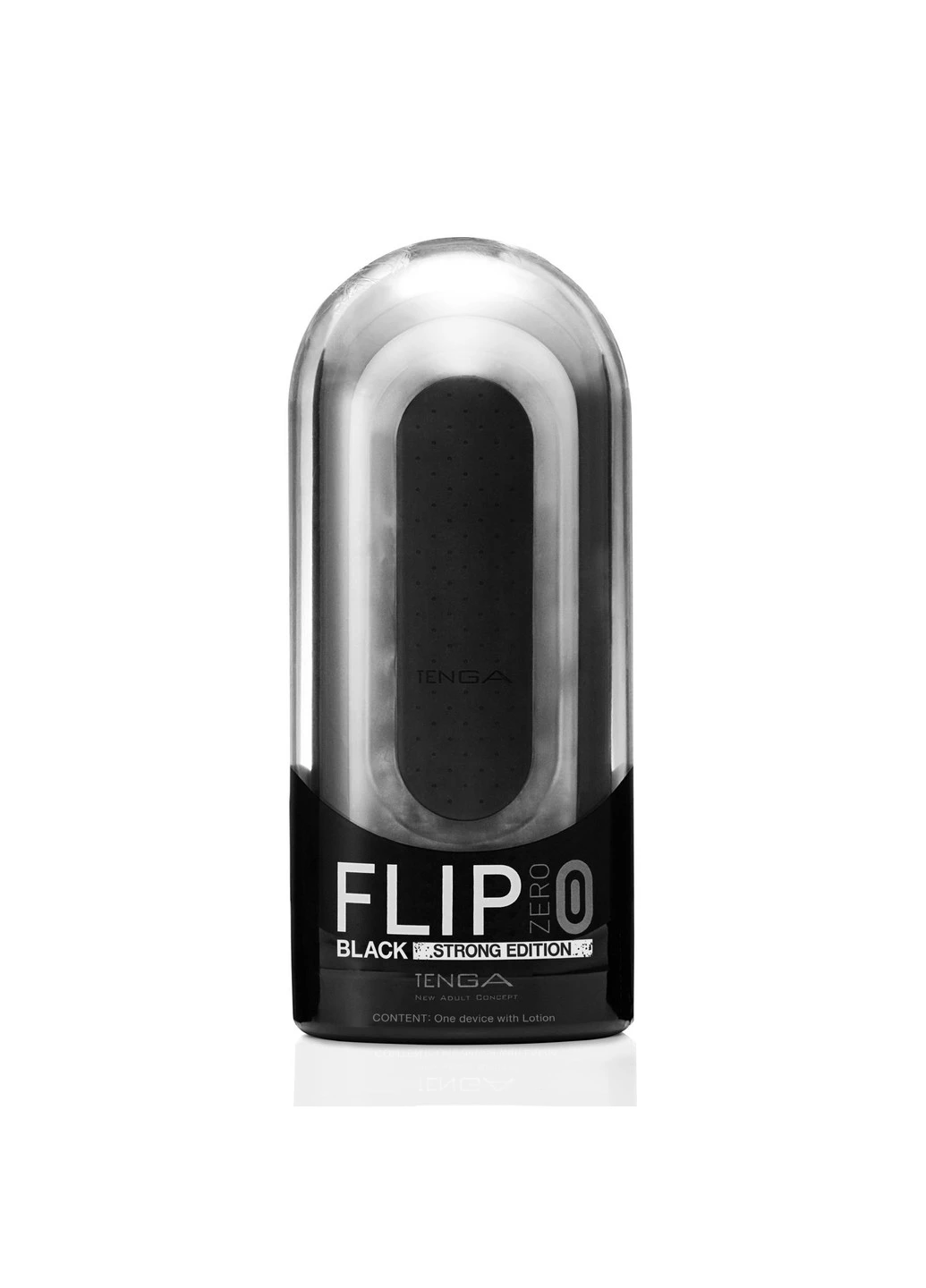 Мастурбатор Flip Zero Black, изменяемая интенсивность стимуляции, раскладной Tenga (254570624)