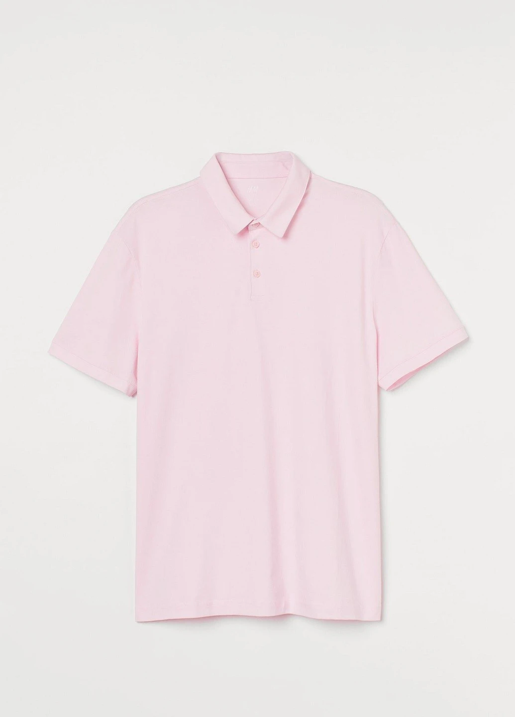 Светло-розовая футболка H&M