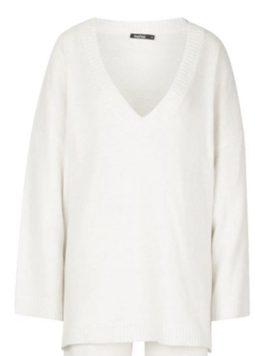 Белый демисезонный пуловер пуловер Boohoo