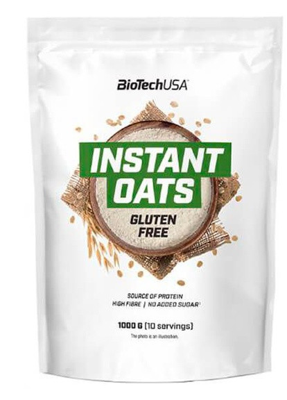 Овсянка Instant Oats gluten free 1000g (Chocolate) Biotech (254371842)