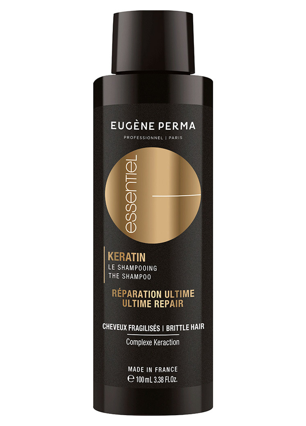 Кератиновый шампунь для волос Essentiel Keratin The Shampoo 100 мл Eugene Perma (201694970)