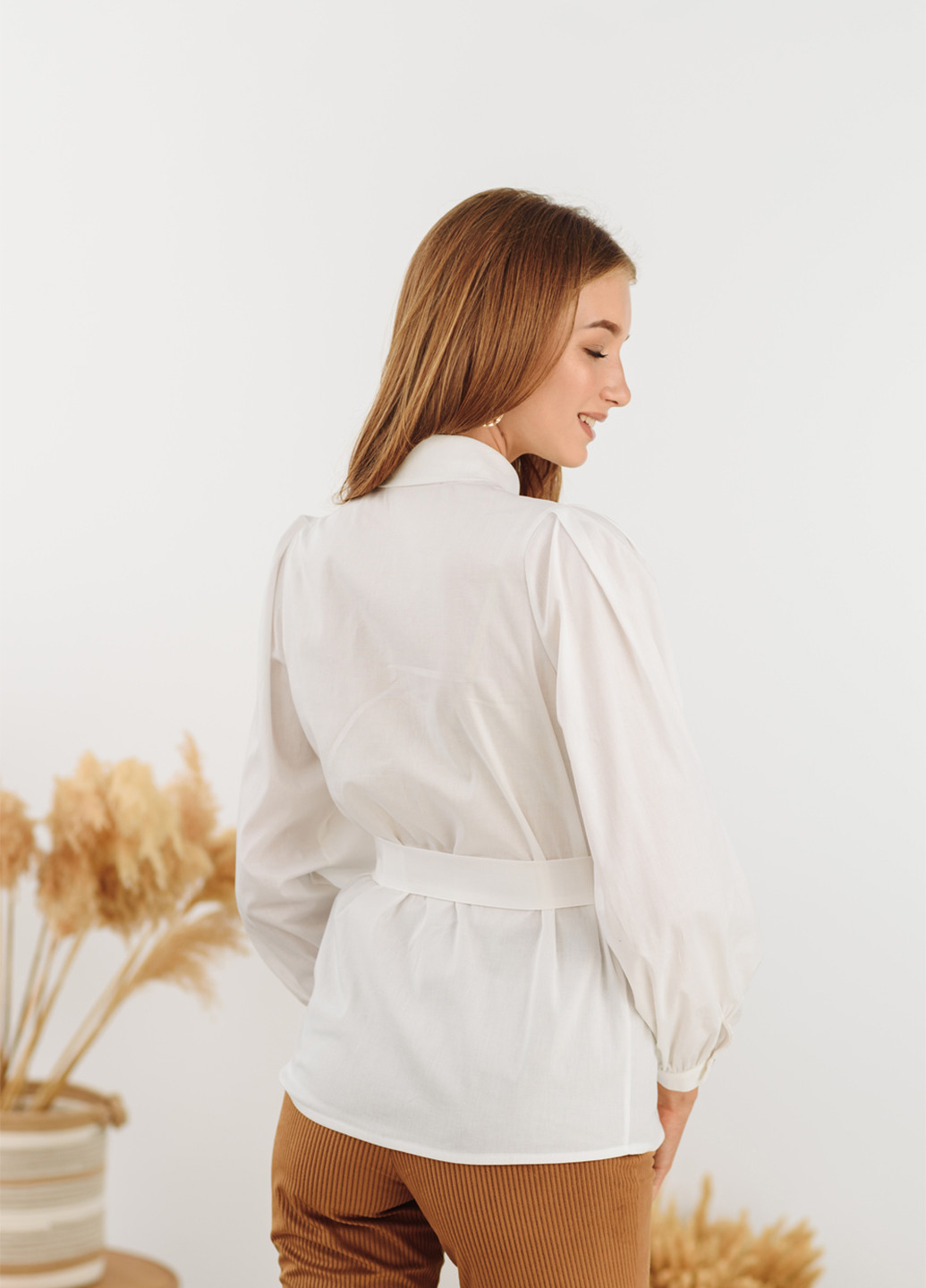 Белая блуза Azuri