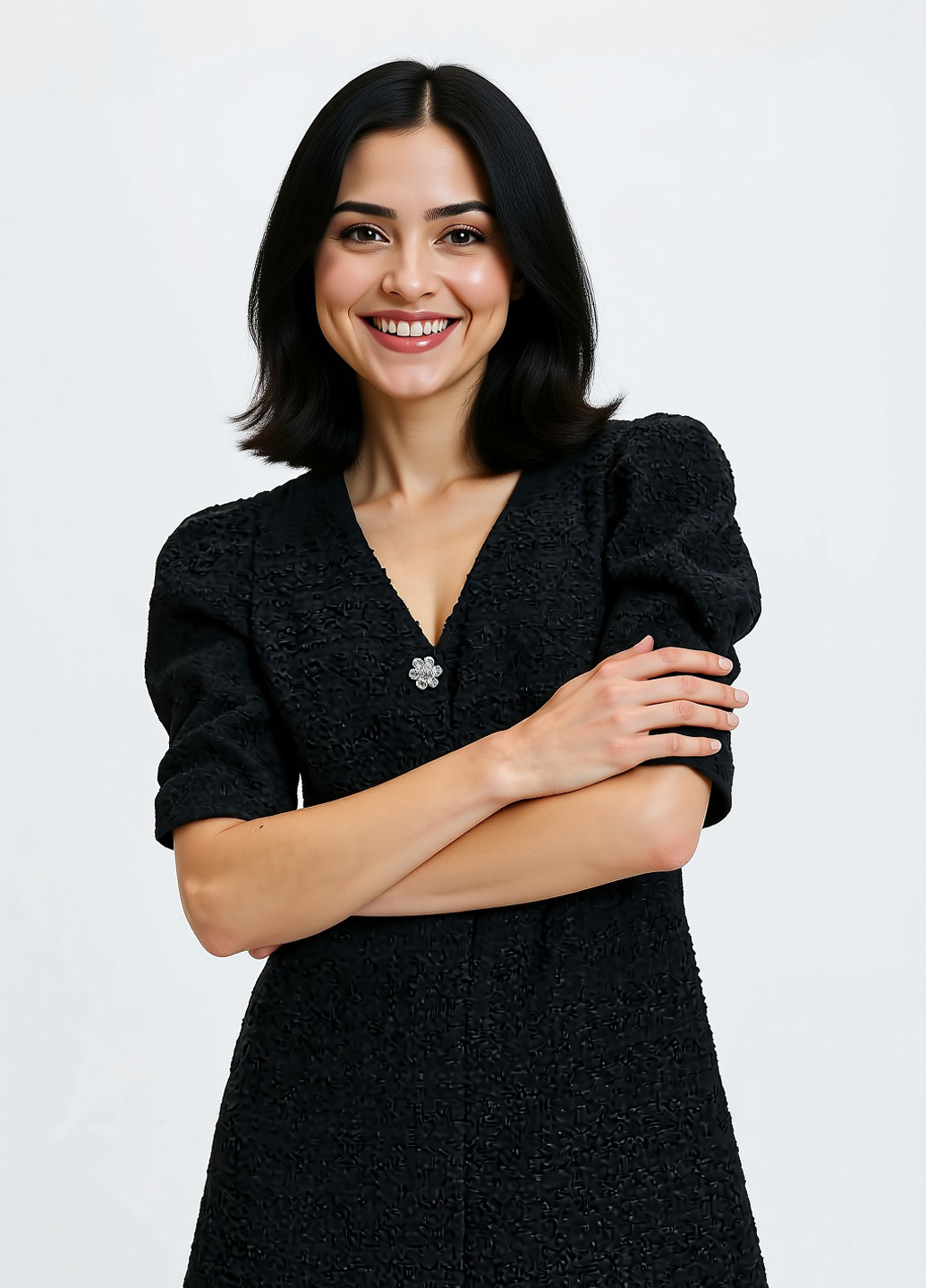 Чорна кежуал сукня Reserved однотонна