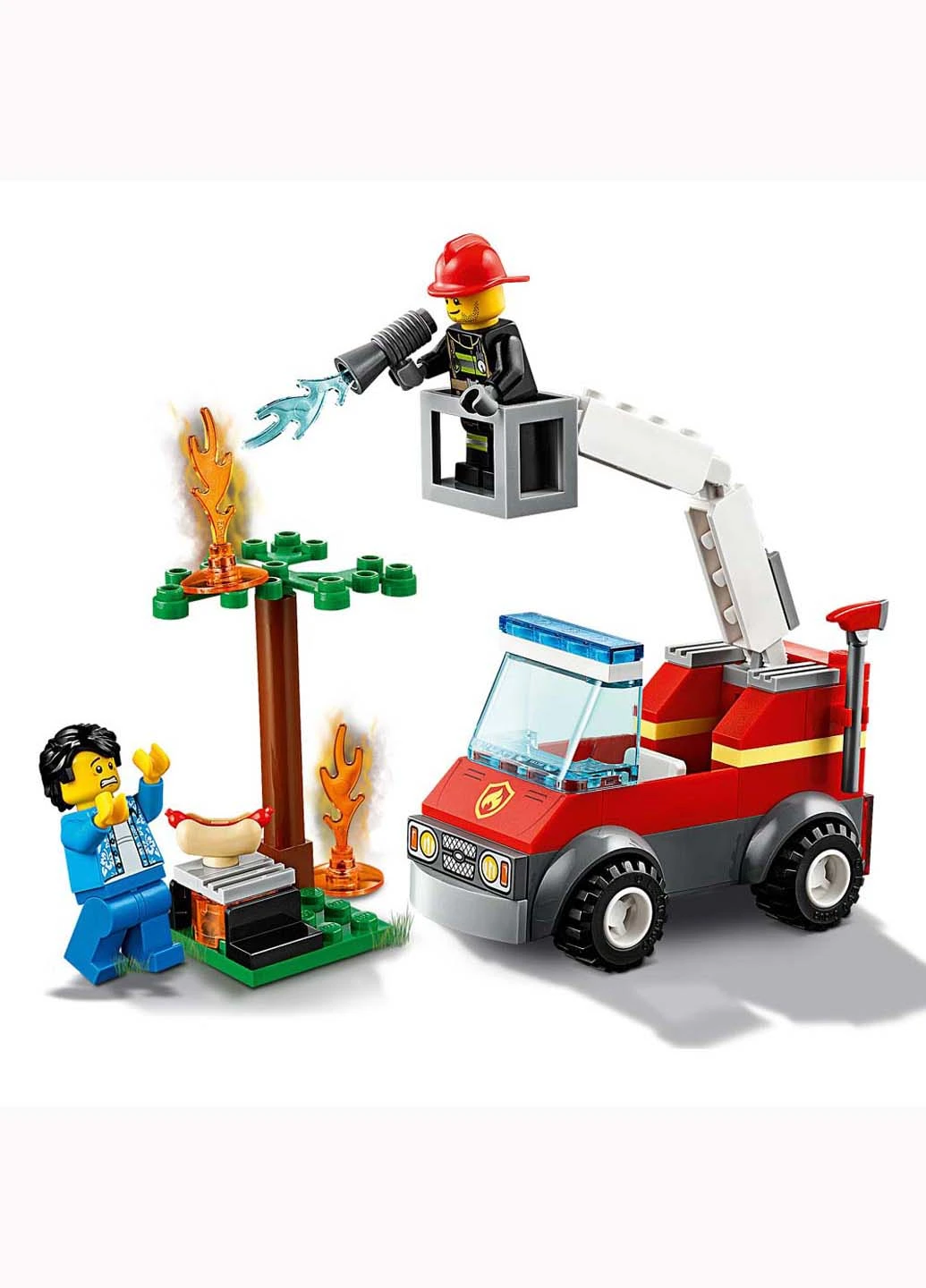 Конструктор LEGO City Пожар на пикнике 64 элемента (158428583)